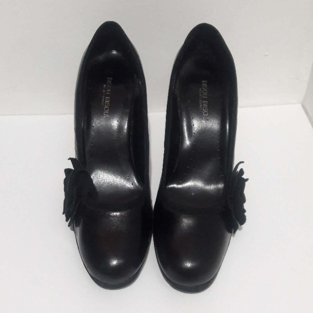 BISOU BISOU Black Leather Shoes